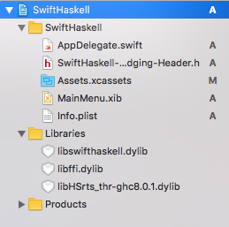 Xcode files